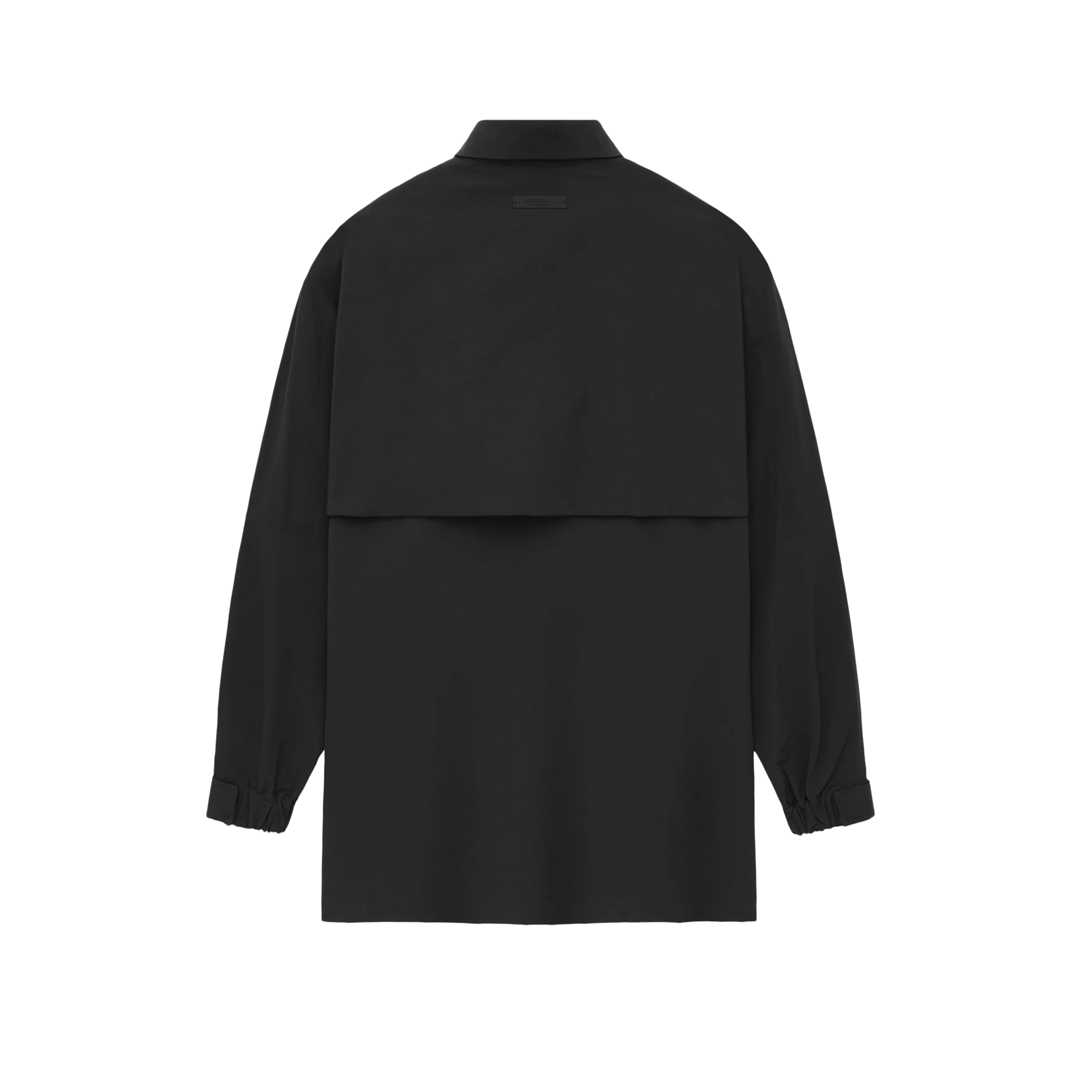 Fear of God Essentials Military Nylon Overshirt Black