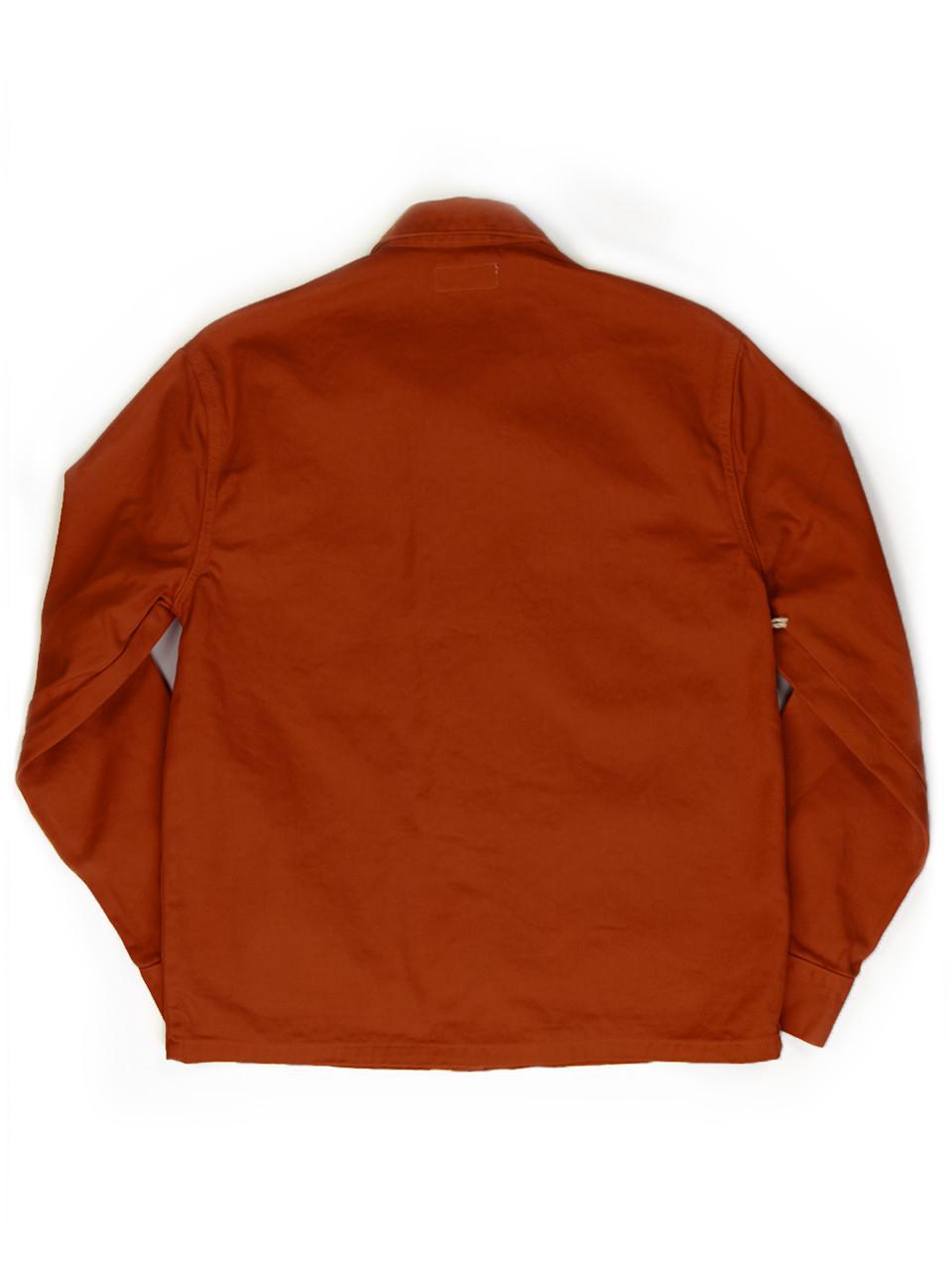 Tellason Coverall Jacket Garment Dyed International Orange