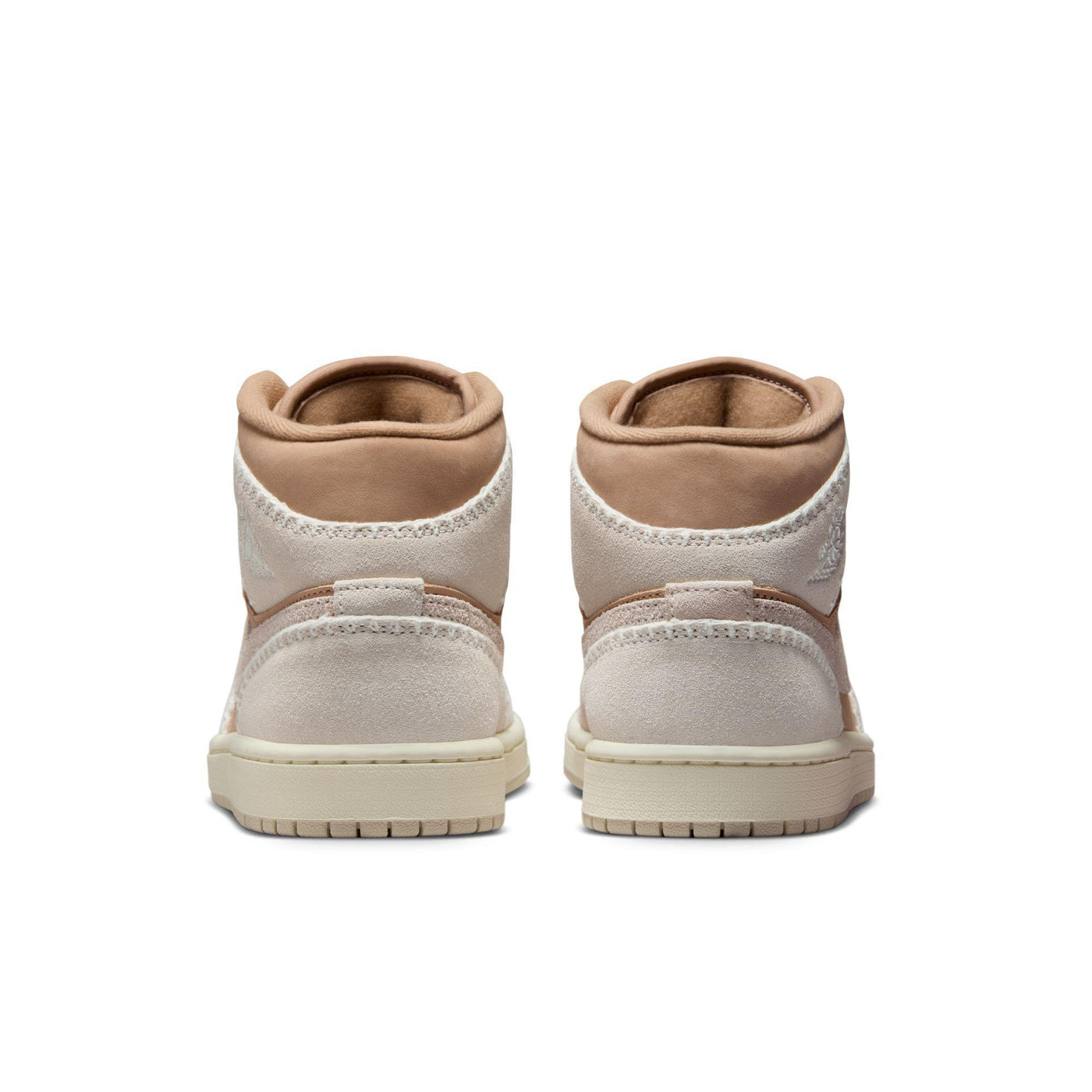 Women's Air Jordan 1 Mid SE Hemp/Light Orewood Brown-Sail