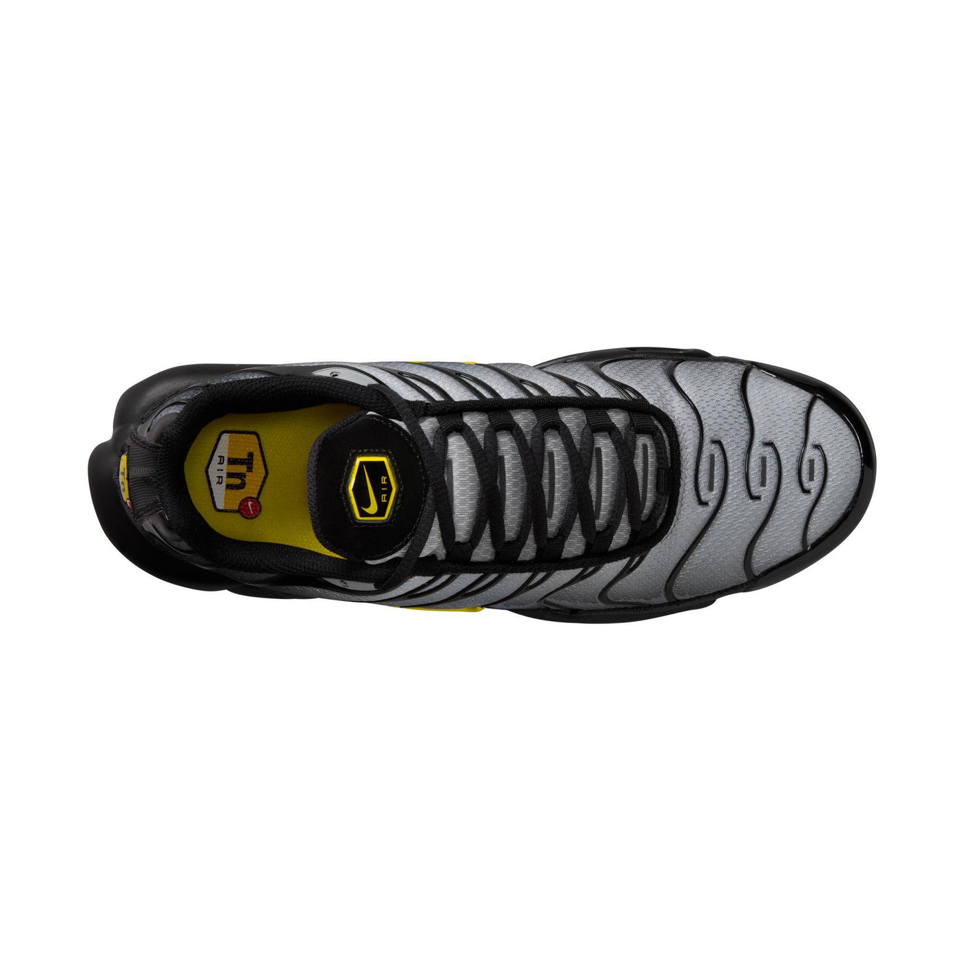 Nike Air Max Plus Black/Opti Yellow-Wolf Grey