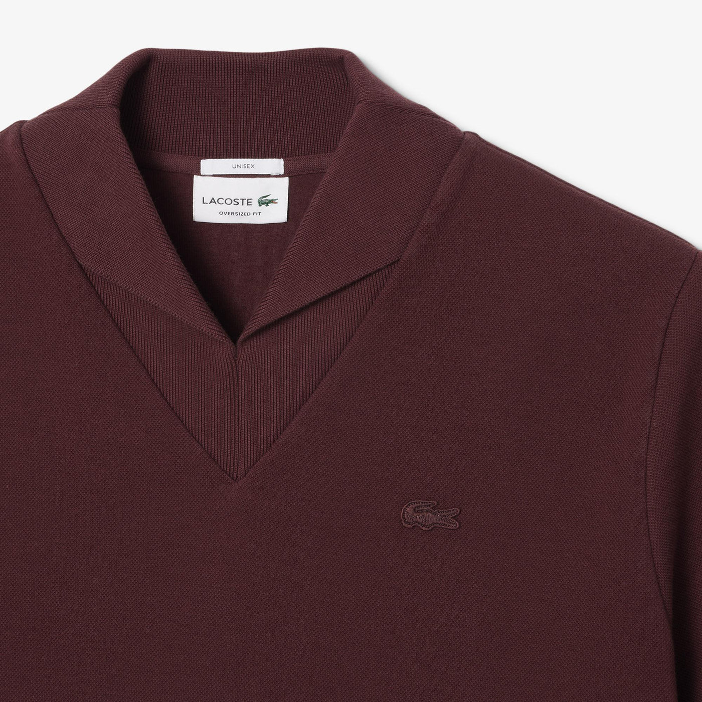 Lacoste Short Sleeved Ribbed Collar Shirt