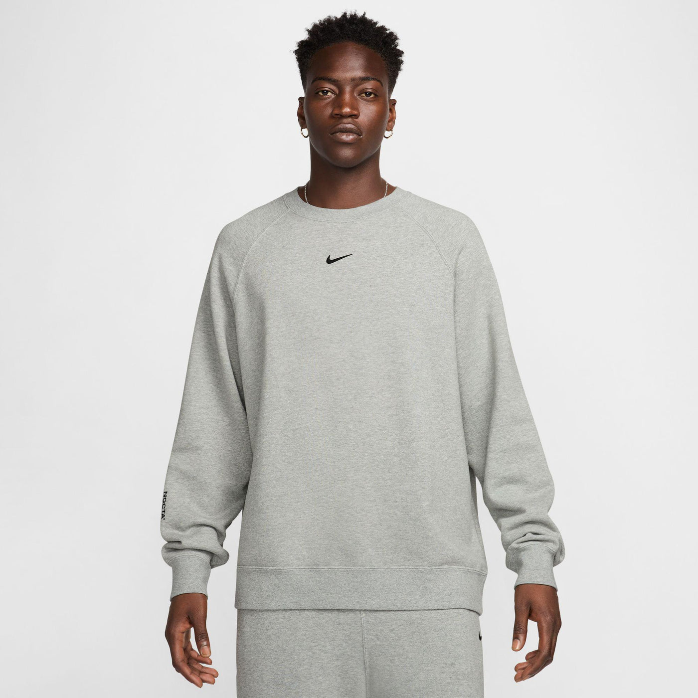 Nike x NOCTA Men's Fleece CS Crew Dark Grey Heather
