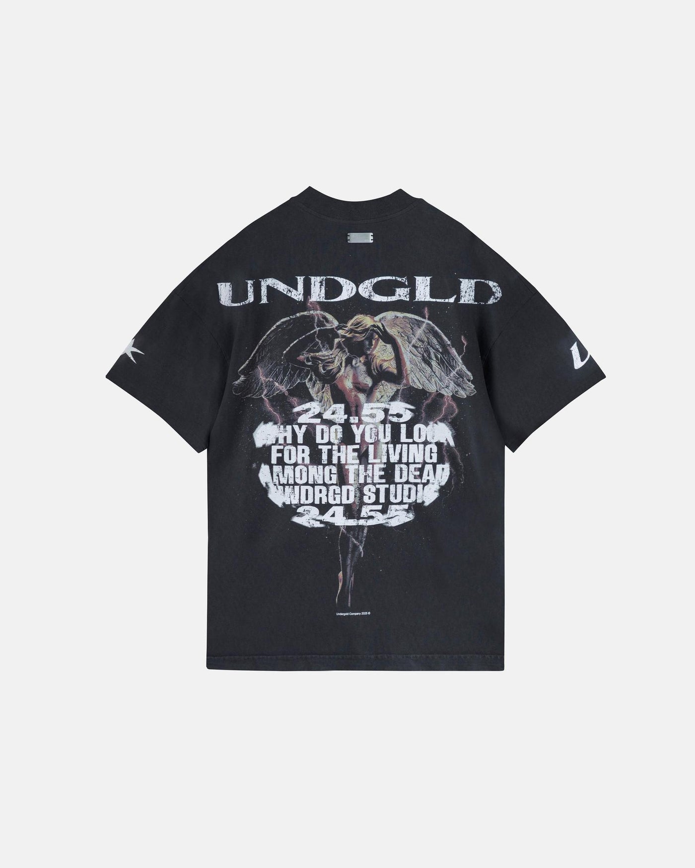 Undergold Agnus Dei Valkyrie T-Shirt Vintage Black