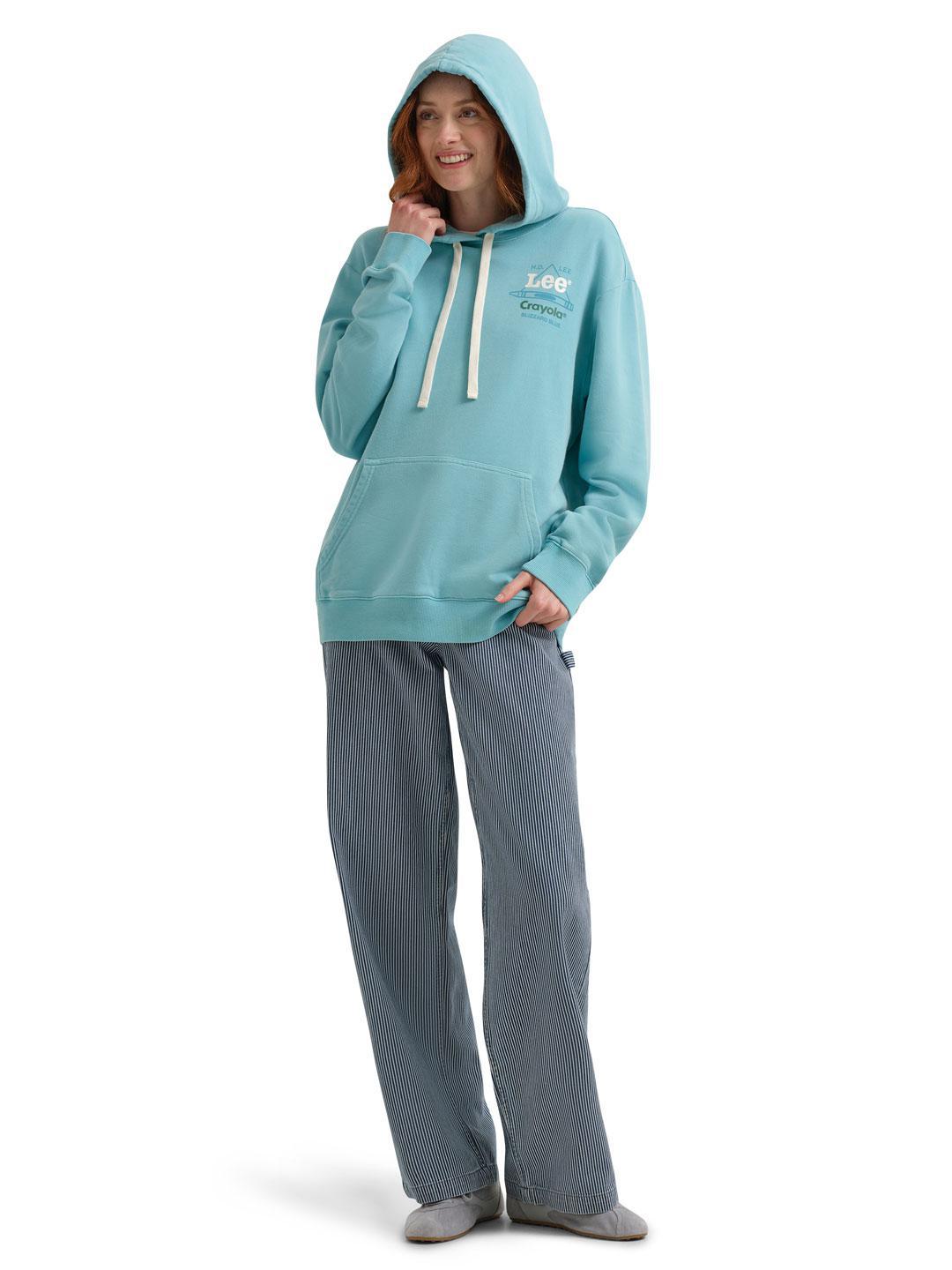 Lee x Crayola Hoodie Blizzard Blue