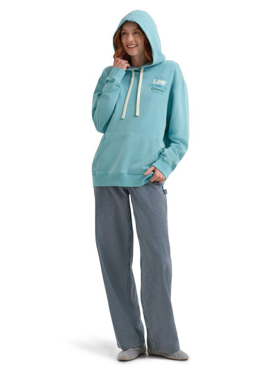 Lee x Crayola Hoodie Blizzard Blue