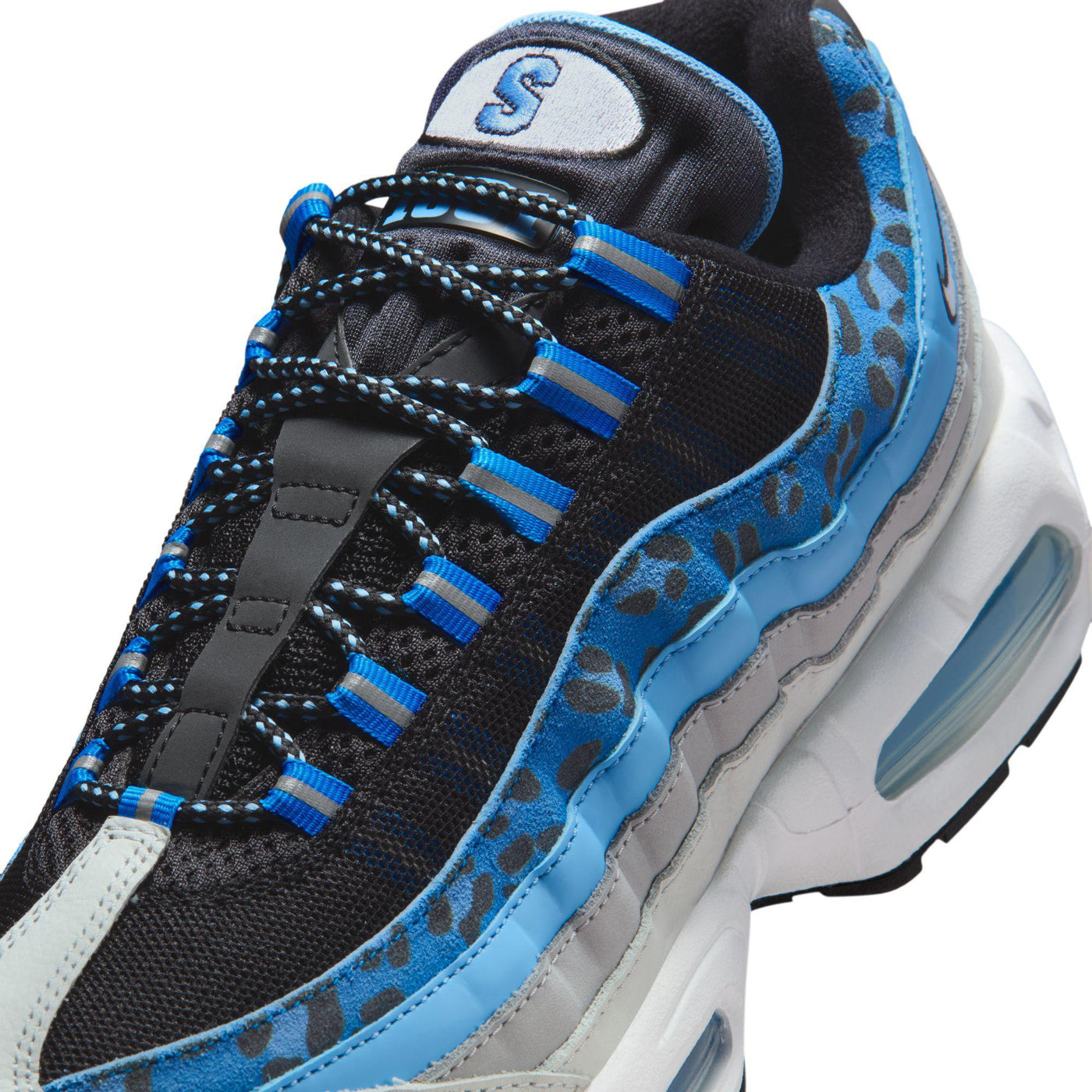Nike Air Max 95 Big Bubble x Spelman College Black/White-Cobalt Pulse-Photo Blue