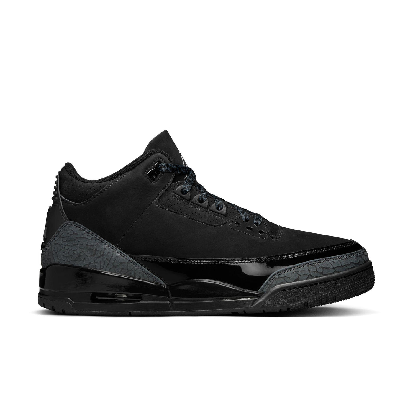 Air Jordan 3 Retro Black/Dark Charcoal-White