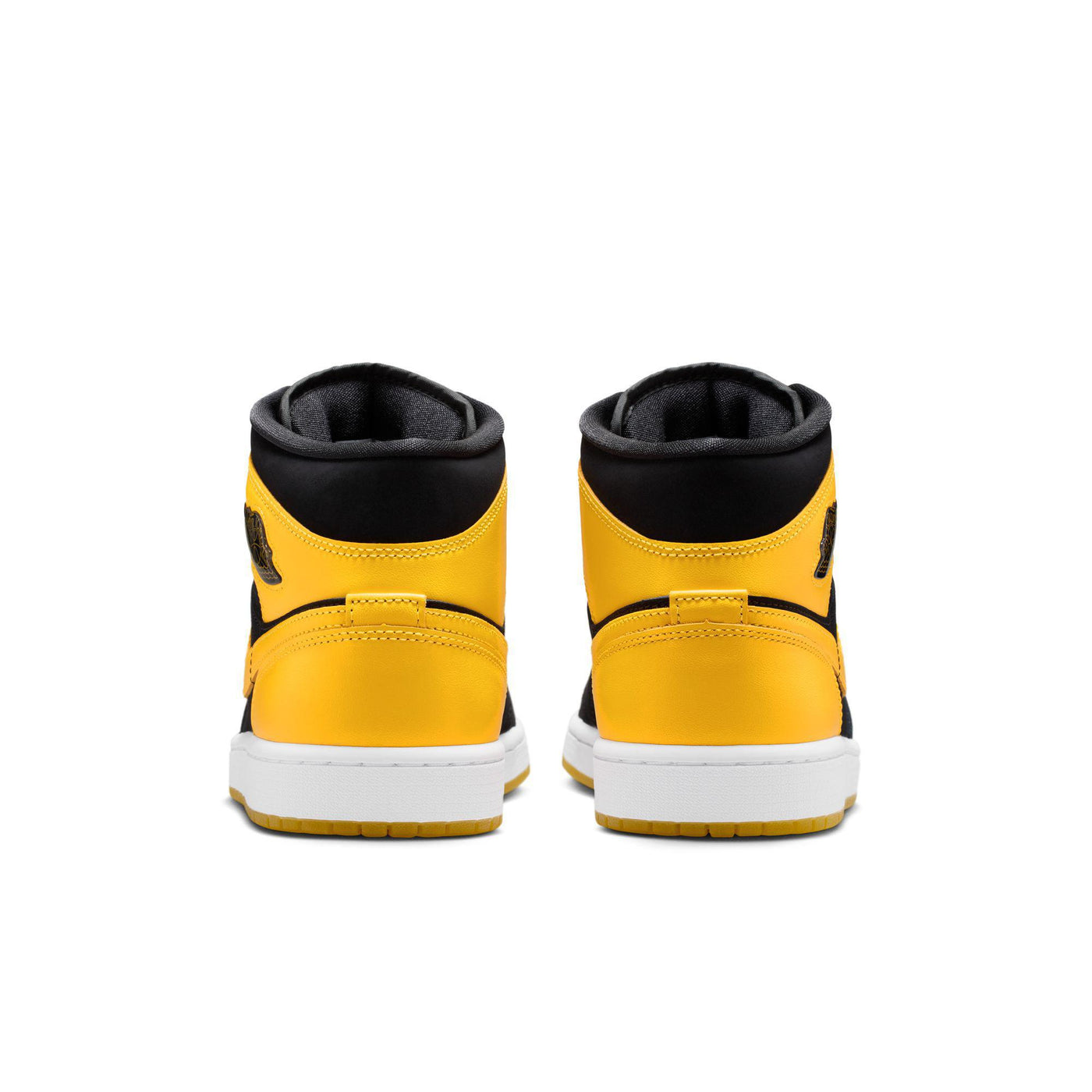 Air Jordan 1 Mid SE Black/Varsity Maize-White
