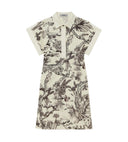 Head Golf Women's Sleeve Rolled Dress Brown-Botanical