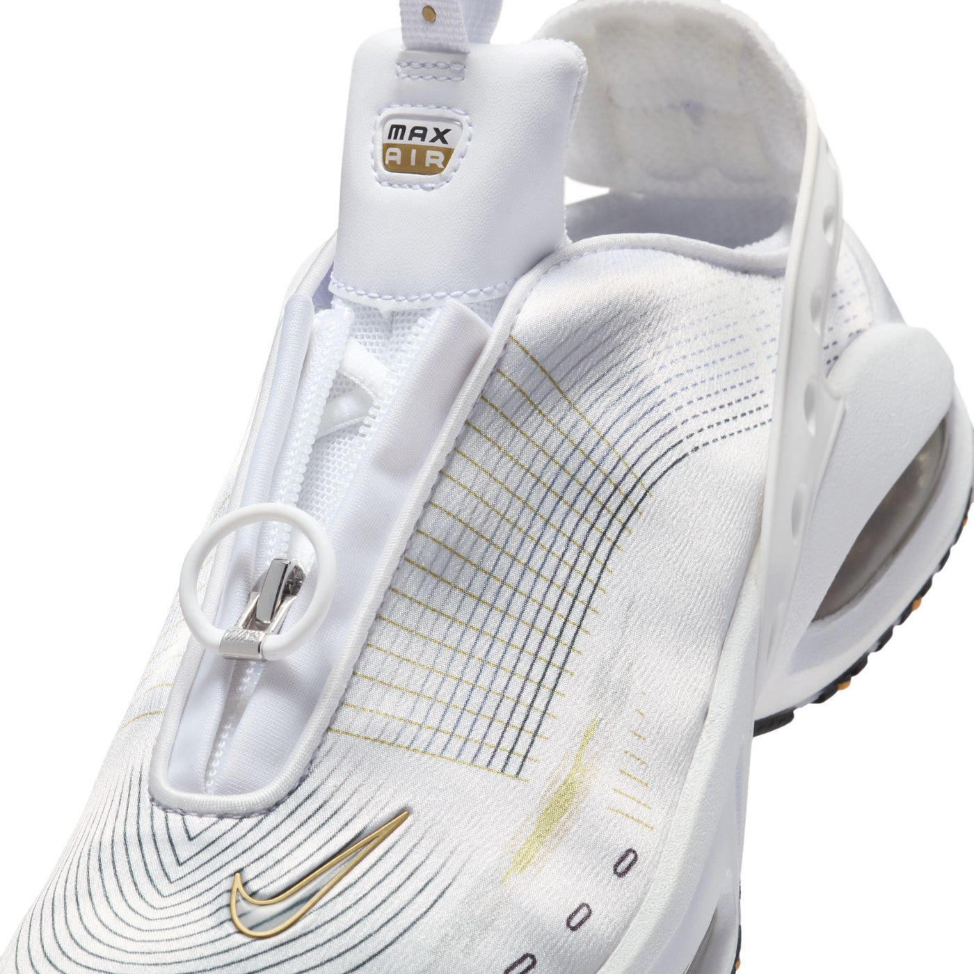 Women's Nike Air Max Craze White/Metallic Gold-Black-Copper Moon