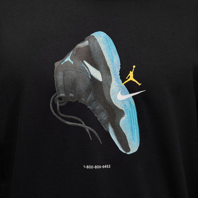 Jordan Brooklyn Fleece Men's Crewneck Sweatshirt Black
