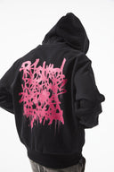 RTA Jordan|Black Grafitti Pink Hoodie