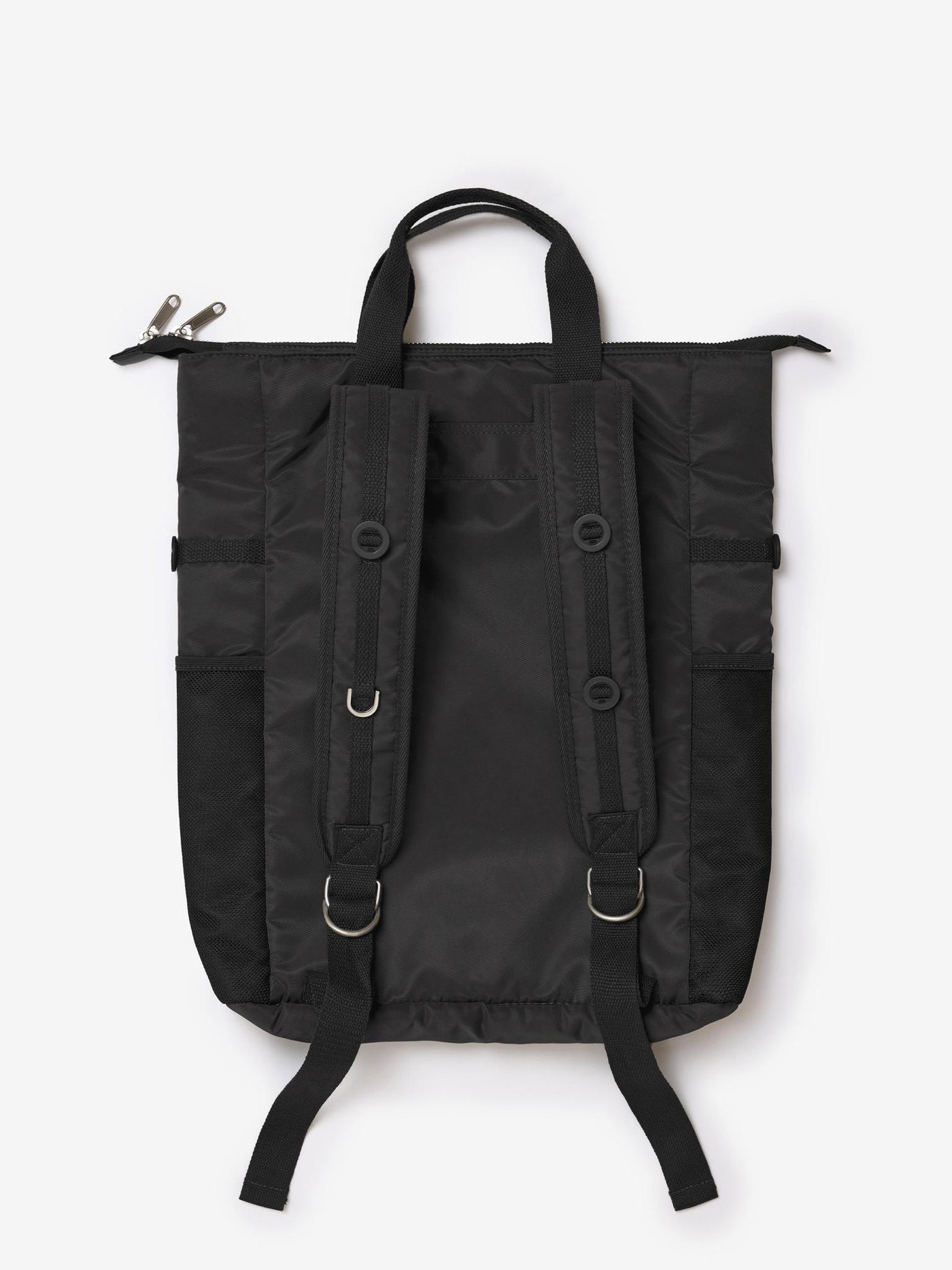 SCRT® Slot Buttoned Backpack Black