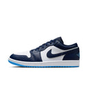 Air Jordan 1 Low Midnight Navy/University Blue-White