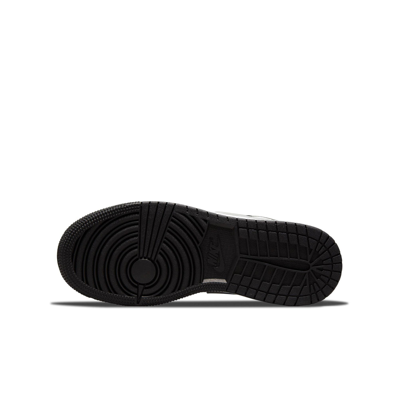 Air Jordan 1 Low Big Kids' Shoes Black/Particle Grey-White