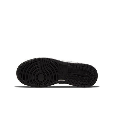 Air Jordan 1 Low Big Kids' Shoes Black/Particle Grey-White