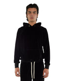 Les Tien Velour Classic Raglan Hoodie