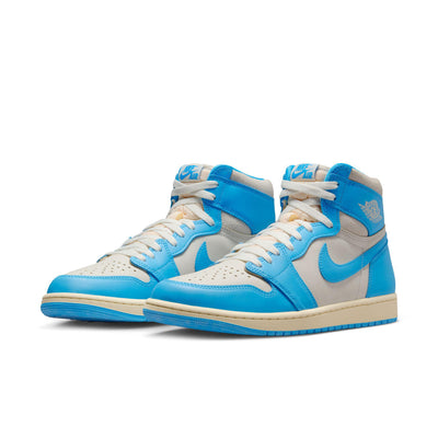 Air Jordan 1 Retro High OG Dark Powder Blue/Dark Powder Blue-Sail
