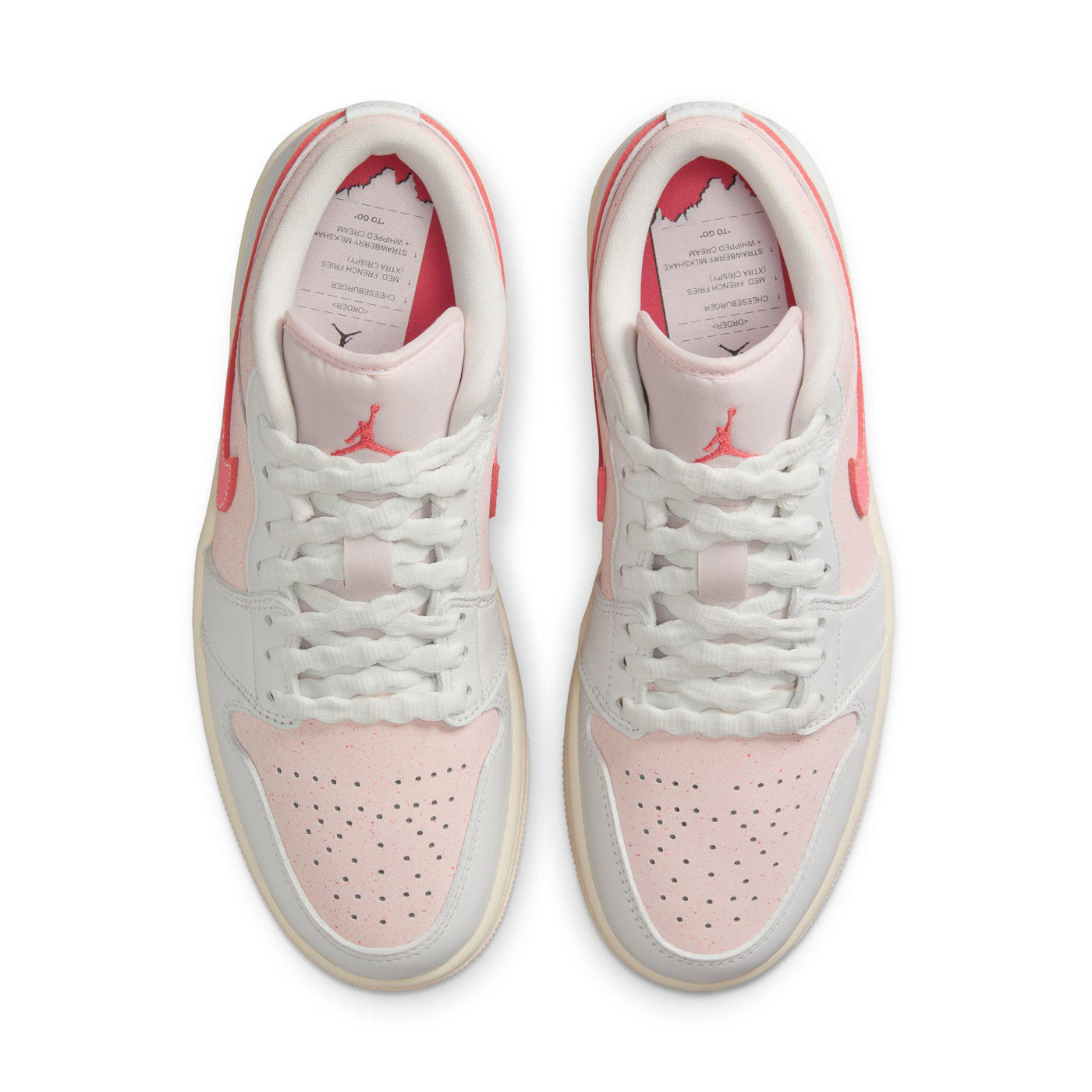 Women's Air Jordan 1 Low SE Summit White/Magic Ember-Light Soft Pink
