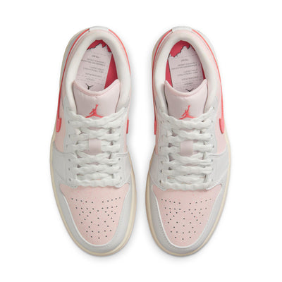 Women's Air Jordan 1 Low SE Summit White/Magic Ember-Light Soft Pink