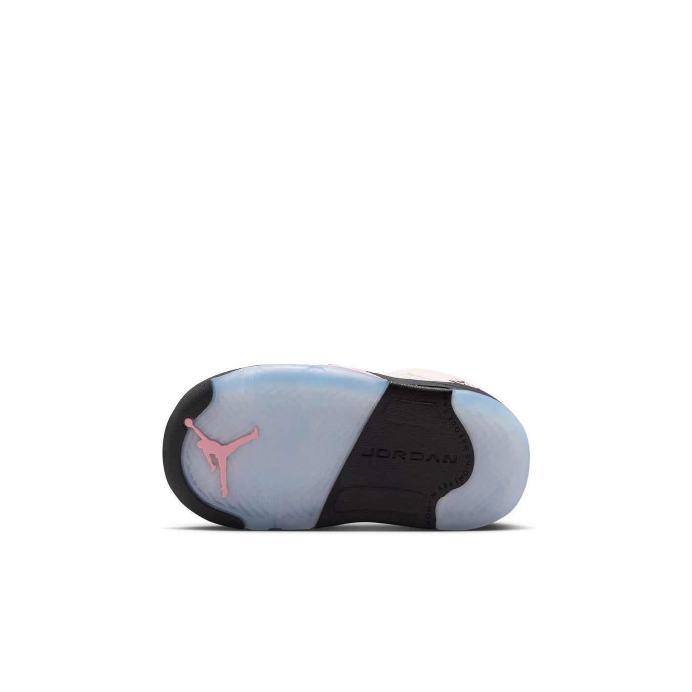 Jordan 5 Retro OG Baby/Toddler Shoes White/Med Soft Pink-Black