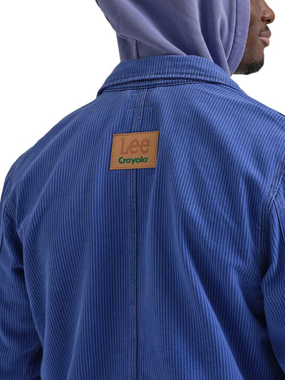 Lee x Crayola Men's Chore Jacket Violet Blue