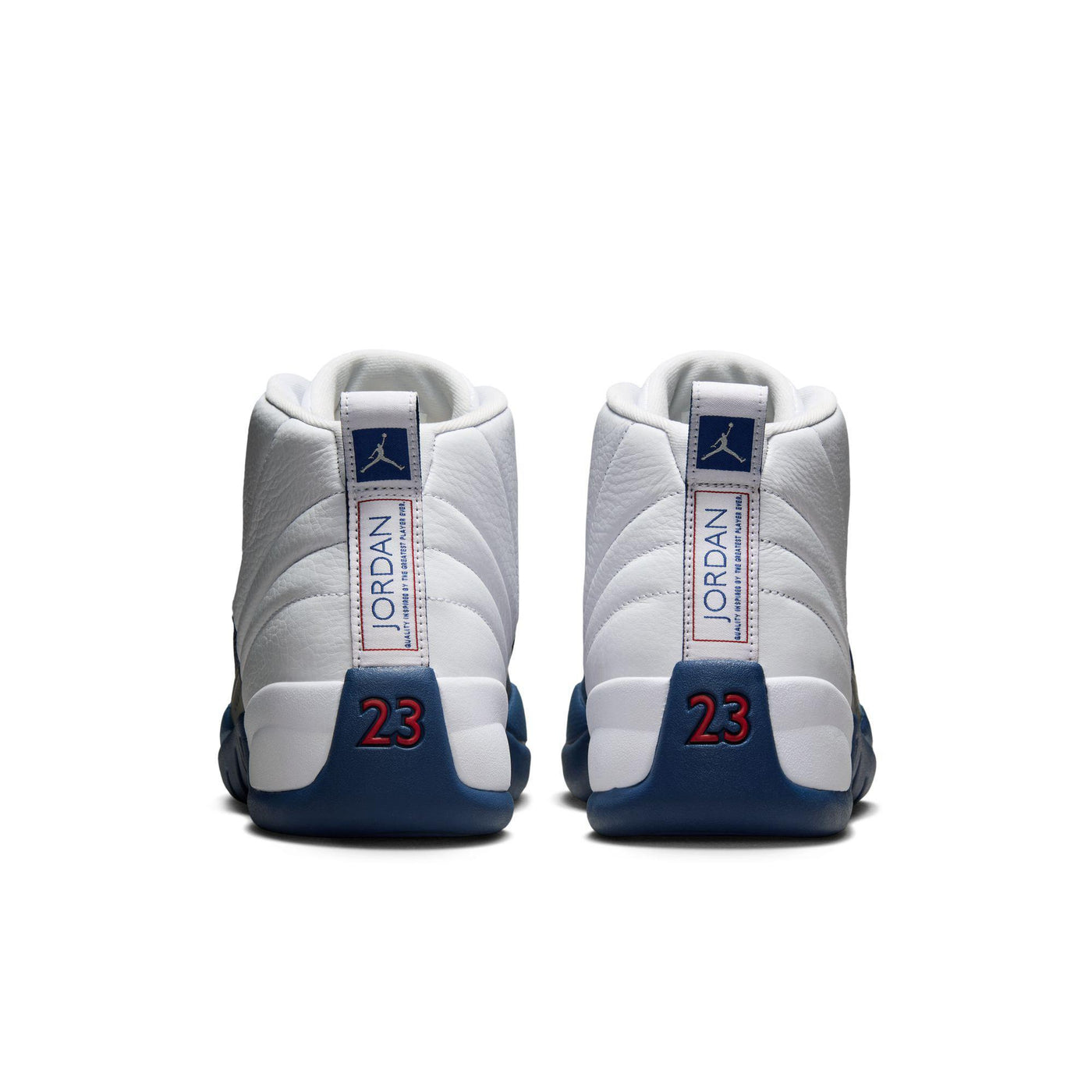 Air Jordan 12 Retro White/French Blue-Metallic Silver