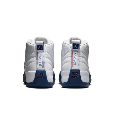 Air Jordan 12 Retro White/French Blue-Metallic Silver
