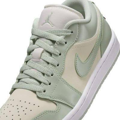 Women's Air Jordan 1 Low SE Sail/Seafoam-Metallic Silver-White