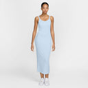 Nike Sportswear Chill Knit Women's Tight Mini-Rib Tank Dress Blue Tint