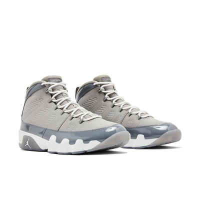 Air Jordan 9 Retro Big Kids' Shoes Medium Grey/Cool Grey-White