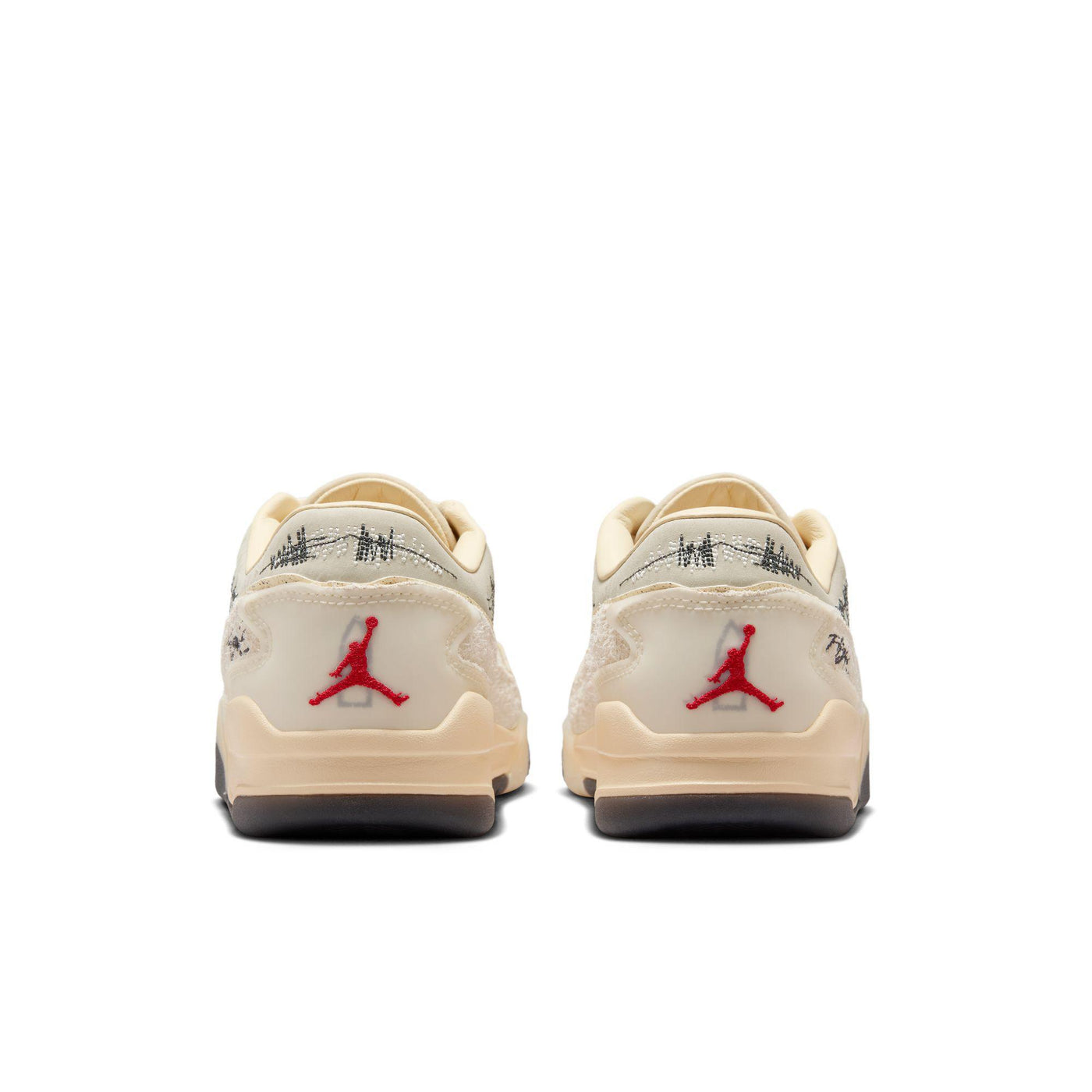 Women's Jordan Flight Court SP Coconut Milk/Varsity Red-Muslin-Off Noir
