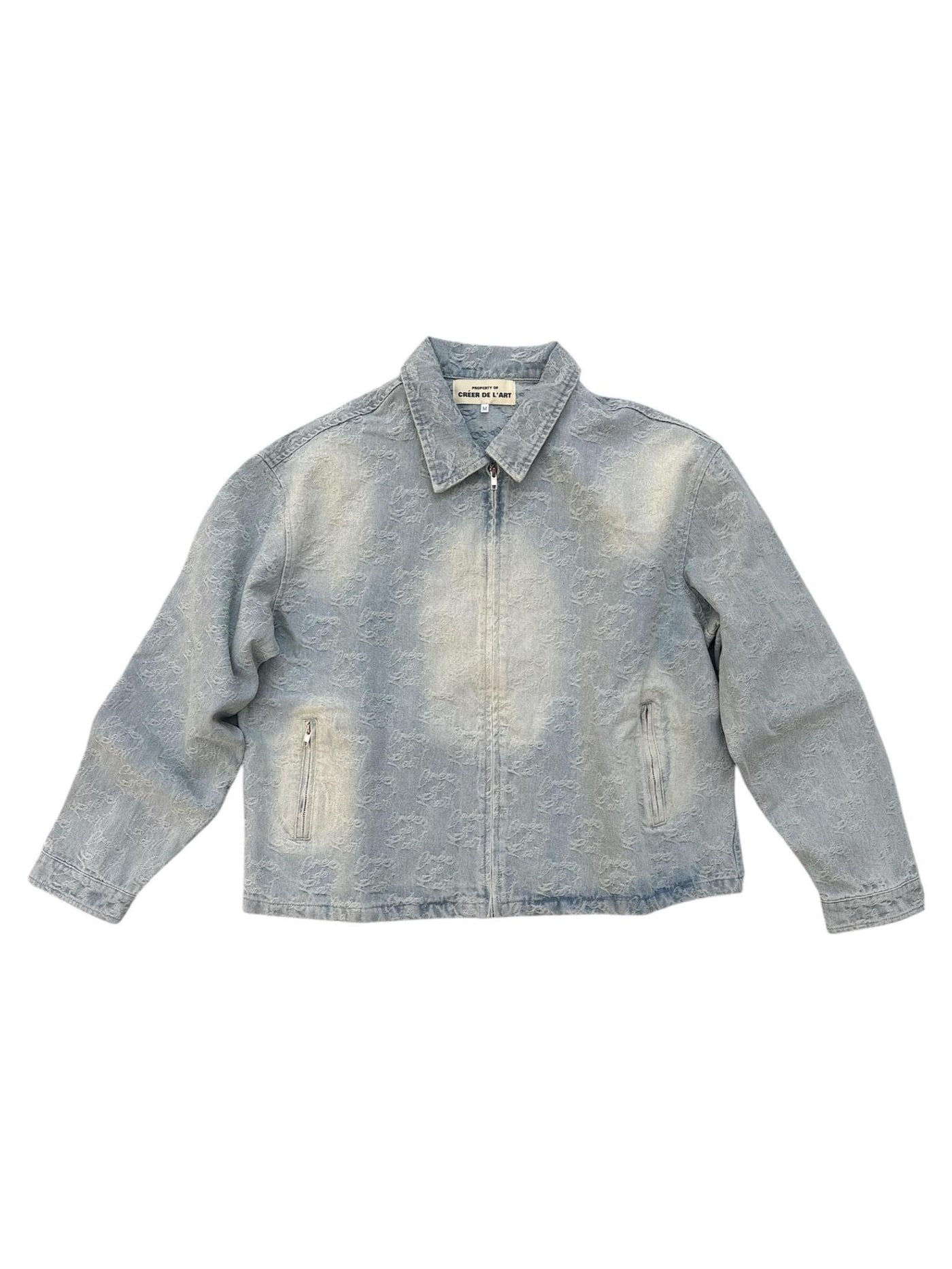 Creer De L’art Monogram Denim Jacket