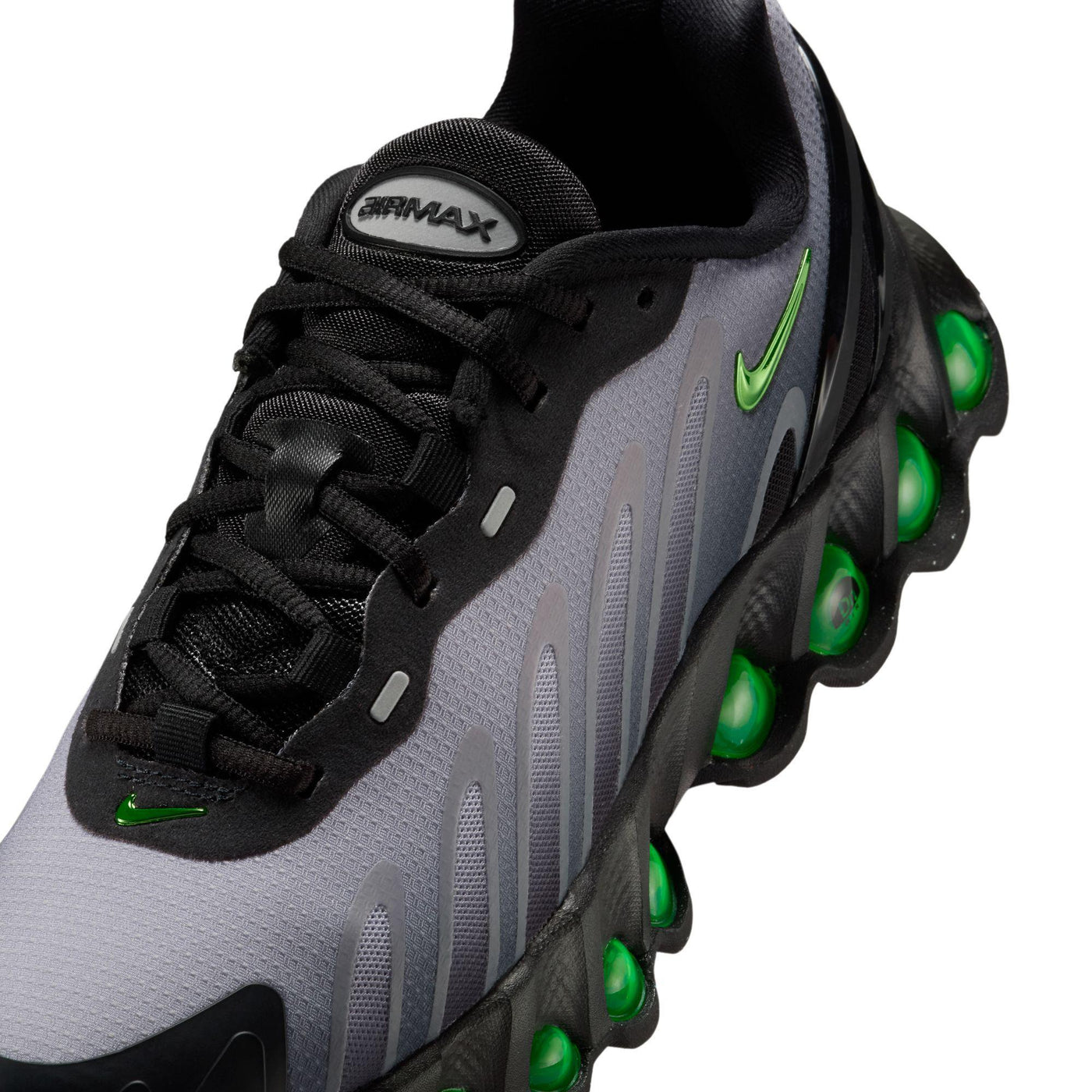 Nike Air Max DN8 Big Kid's Shoes Black/Volt-Light Smoke Grey-Black