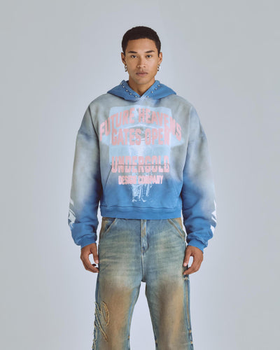 Undergold Agnus Dei Future Heavens Hoodie Storm Blue