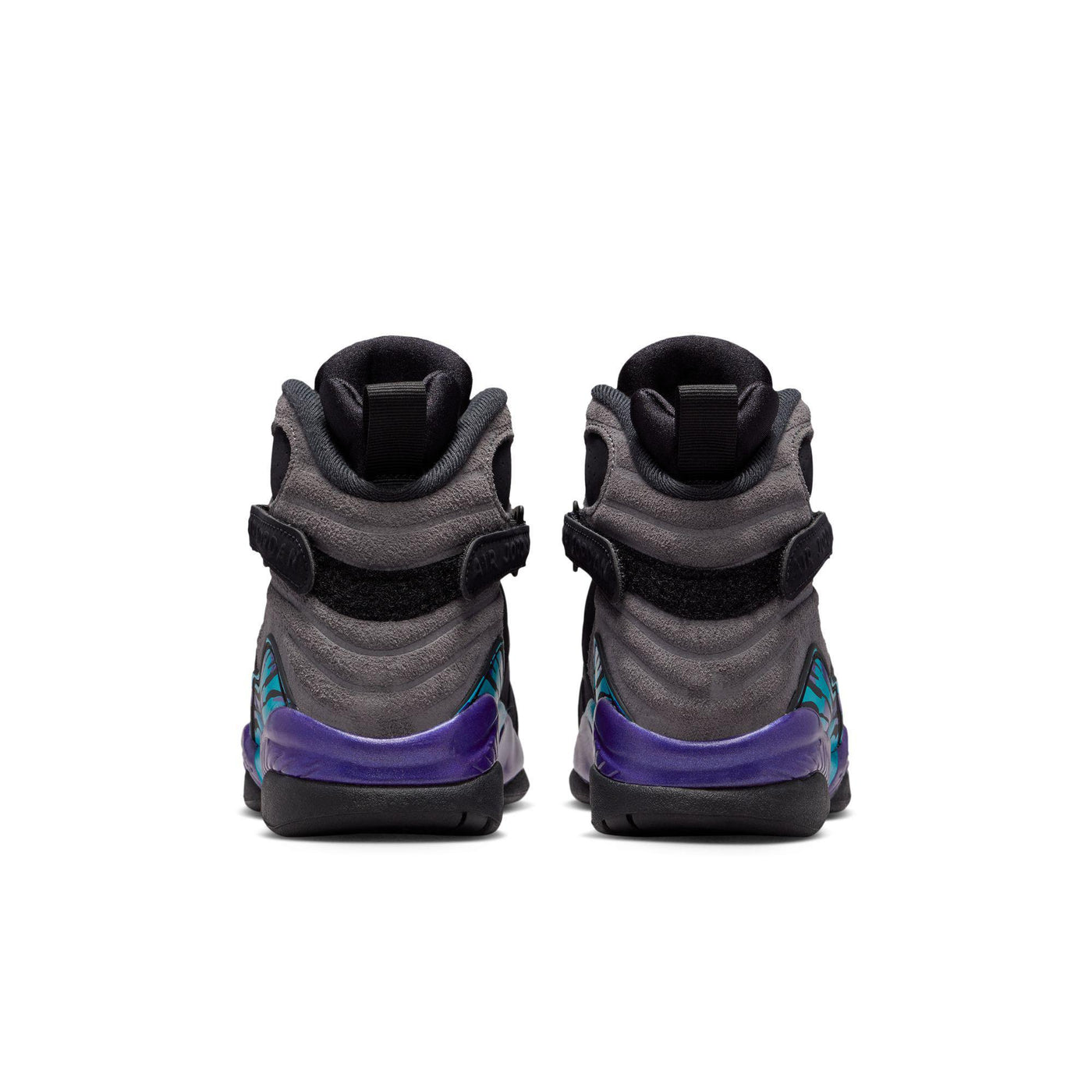 Air Jordan 8 Retro Big Kids' Shoes Black/Multi Color-Multi Color