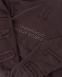Undergold Stardust Basic Hoodie Brown