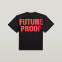 GSxWVB Oversized Boxy Tee Black