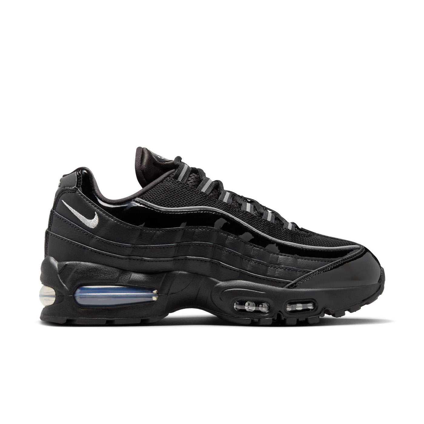 Women's Nike Air Max 95 Black/Metallic Silver-Reflect Silver
