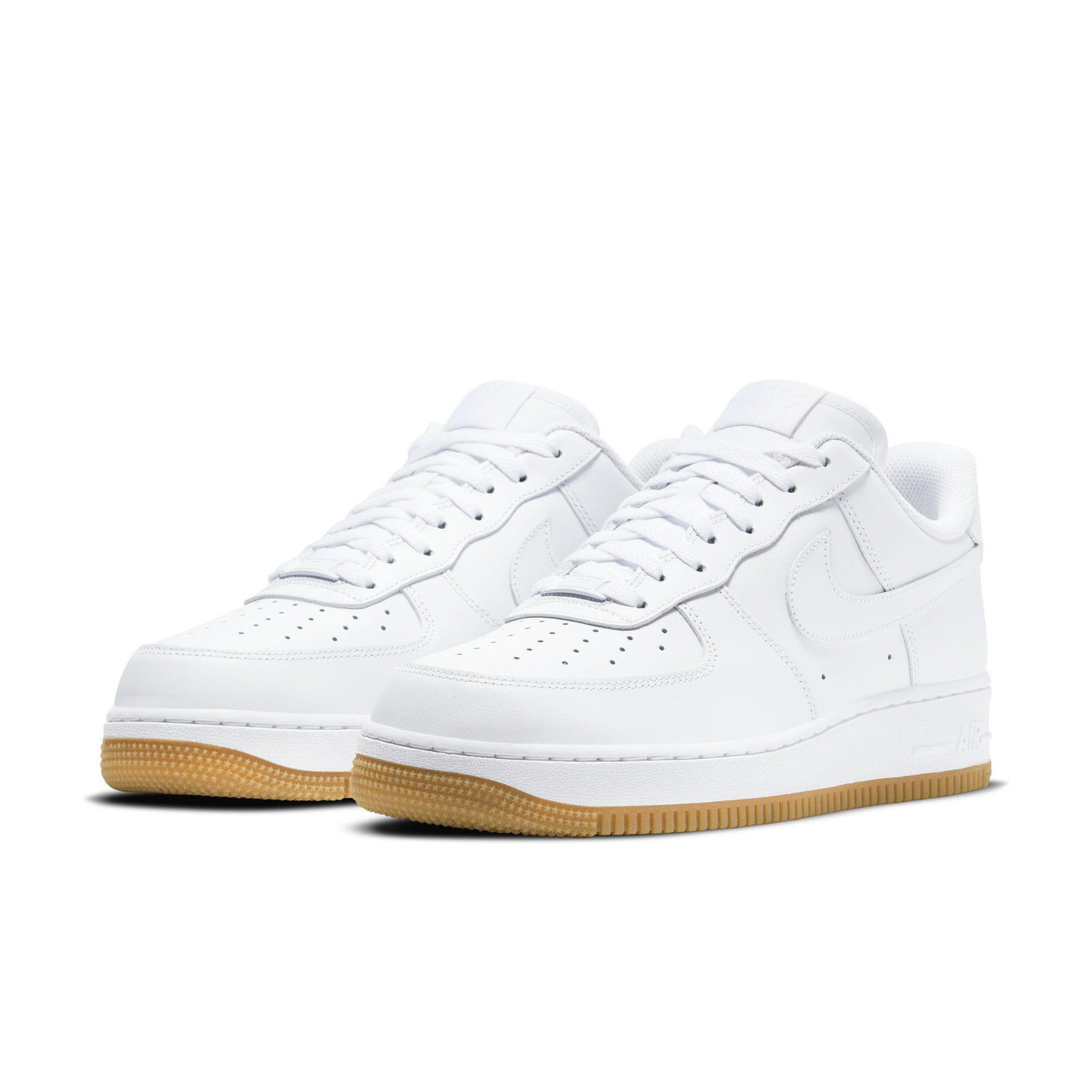 Nike Air Force 1 '07 White/White-Gum Light Brown