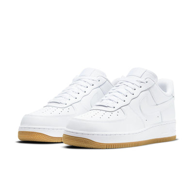 Nike Air Force 1 '07 White/White-Gum Light Brown