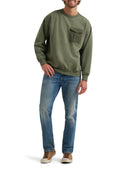 Lee Quilted Crew Sweatshirt
