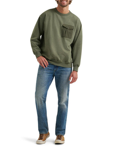 Lee Quilted Crew Sweatshirt