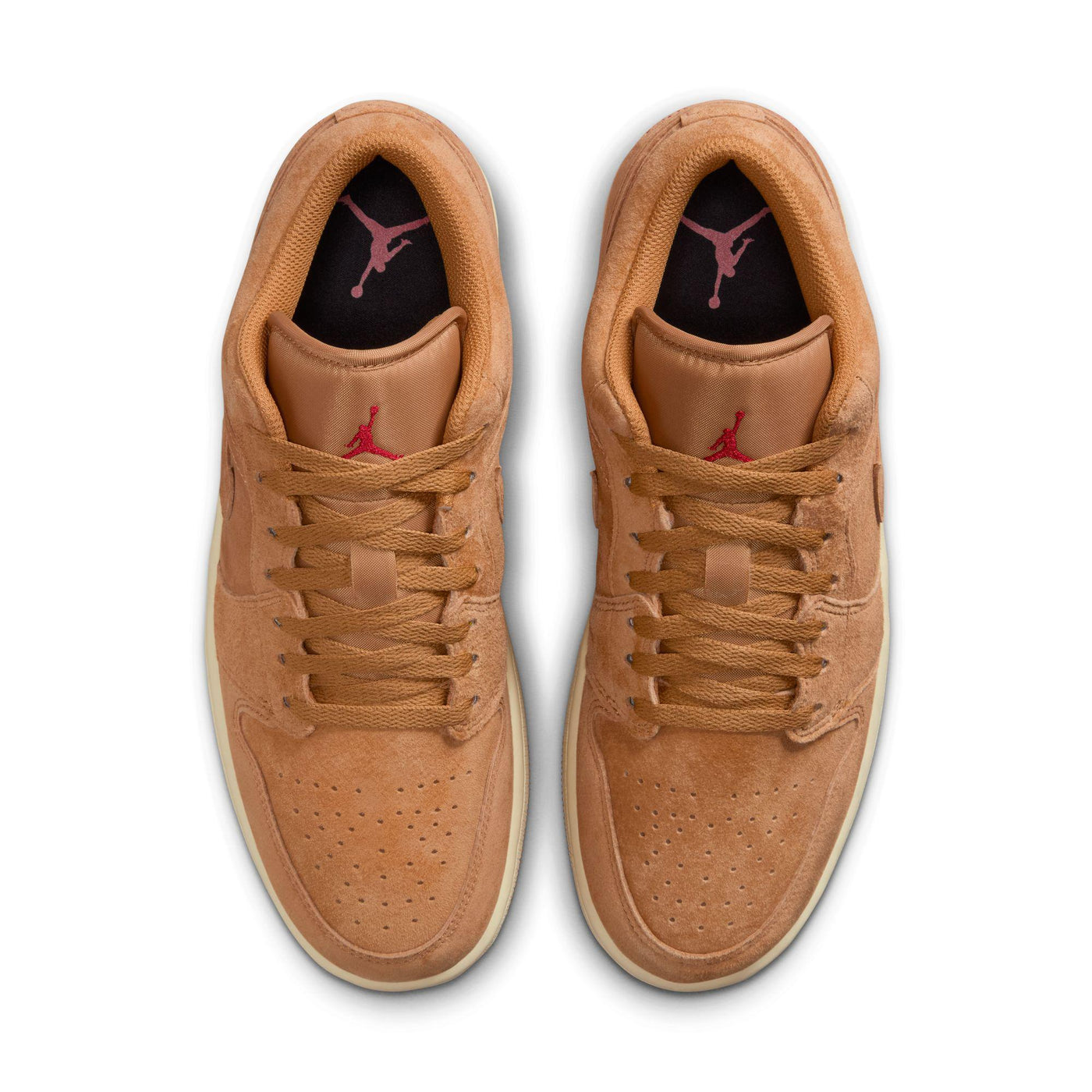 Air Jordan 1 Low SE Flax/Flax-Varsity Red-Muslin