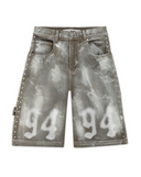 Undergold 94' UDGD Riveted Painted Jorts Painted Gray