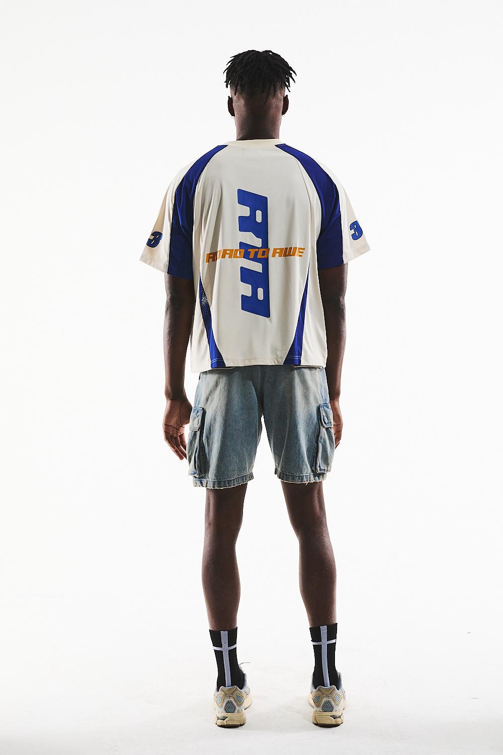 RTA Fonda | Bone Navy Fusion Tee