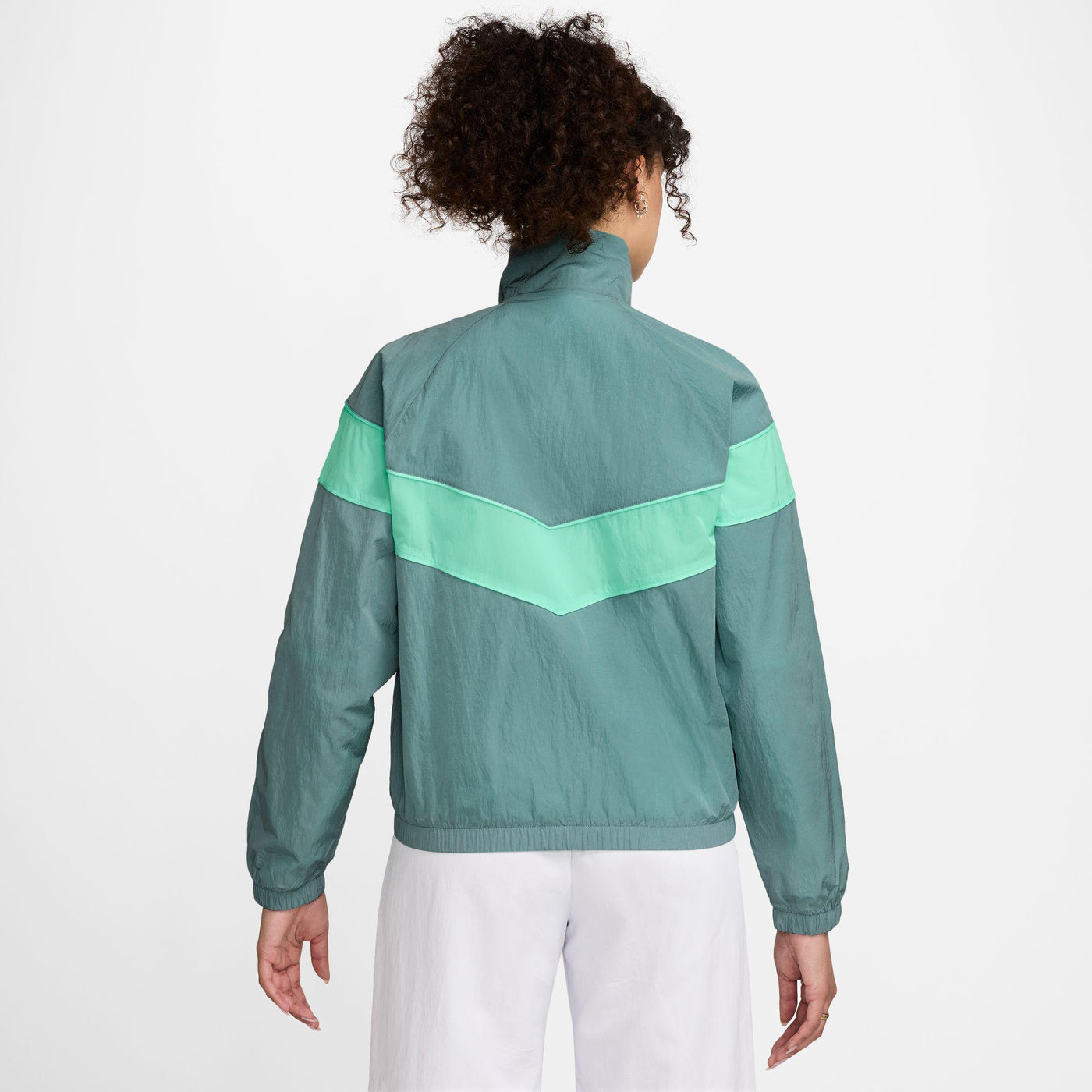 Nike Windrunner Women's Loose UV Woven Full-Zip Jacket Cannon