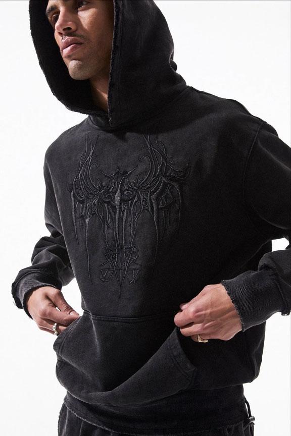 RTA Jordan|Black Cyber Sigilism Hoodie
