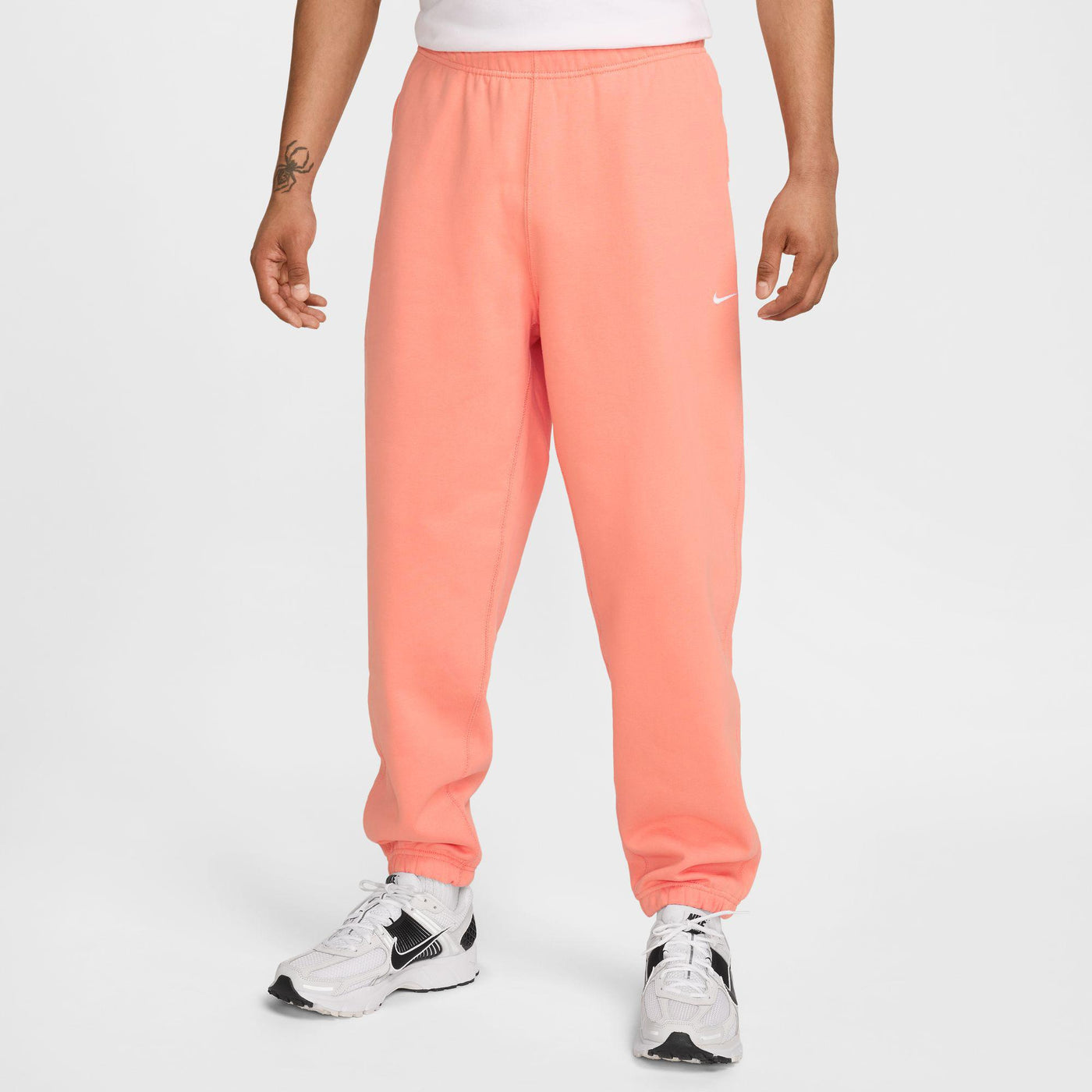 Nike Solo Swoosh Men's Fleece Pants Apricot Agate