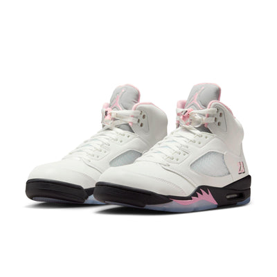 Air Jordan 5 Retro OG White/Med Soft Pink-Black